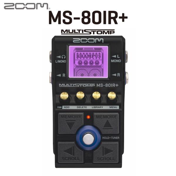 在庫あり 即納可能 ZOOM ズーム MS-80IR+ MultiStomp エフェクター マルチス...