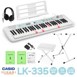CASIO LK-330 61鍵盤 Casiotone 光ナビゲーションキーボード : ギター