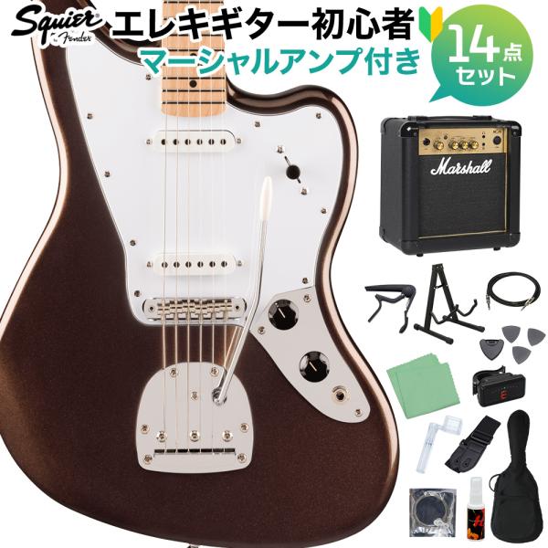 Squier by Fender Affinity Series Jaguar MMB エレキギター...