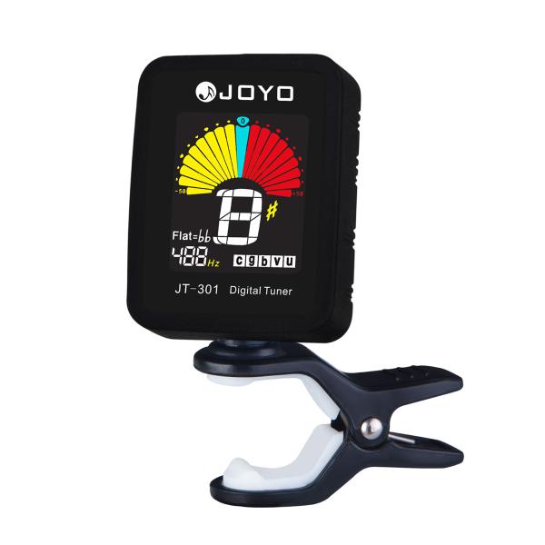 JOYO ジョーヨー JT-301 BLK (ブラック) クリップチューナー