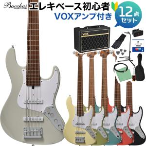 Bacchus（バッカス） WL5-STD33-AC RSM/M 5弦ベース初心者12点セット