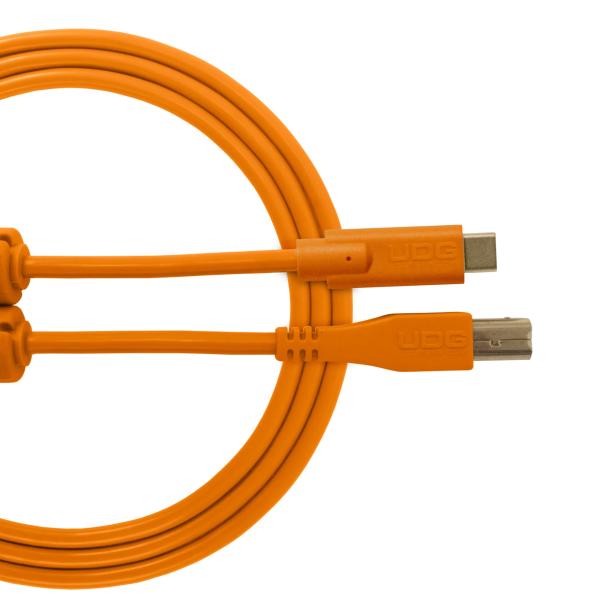 UDG U96001OR Ultimate USB2.0 C-B Straight 1.5m オレン...