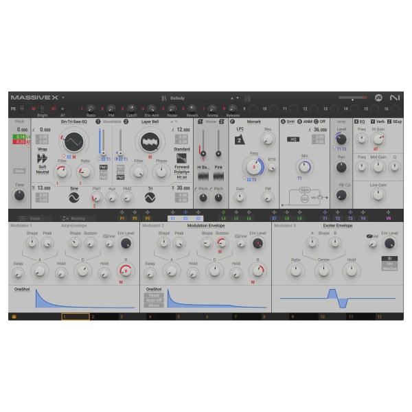 Native Instruments (NI) ネイティブインストゥルメンツ Massive X メ...