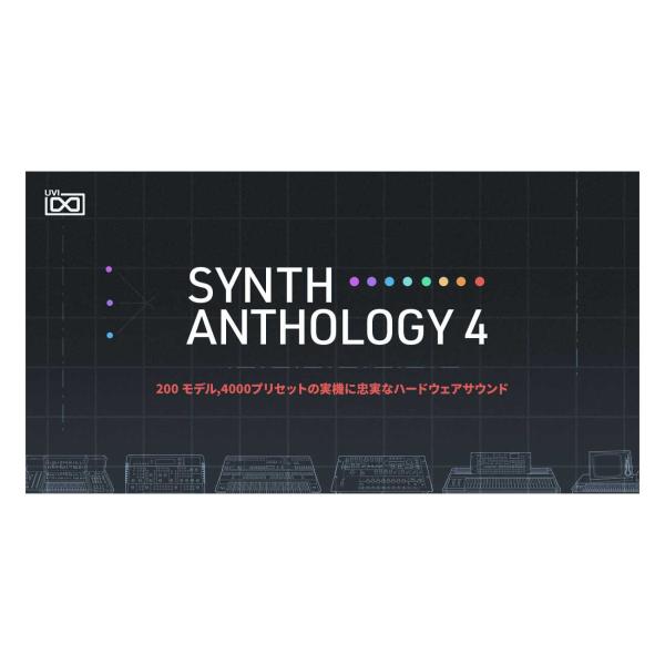 UVI Synth Anthology 4 メール納品 代引き不可