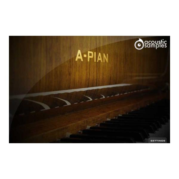 Acoustic Samples A-Pian ソフト音源 ピアノ音源 コンパクトフレンチピアノ ア...