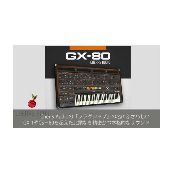 Cherry Audio チェリーオーディオ GX-80 Synthesizer  メール納品 代引...