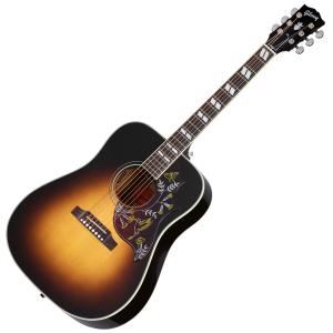 新春特価カントリーしようぜ！ハミングバードHottaエレアコ音出し良好 Gibson ギブソン Hummingbird Standard Vintage Sunburst エレアコ