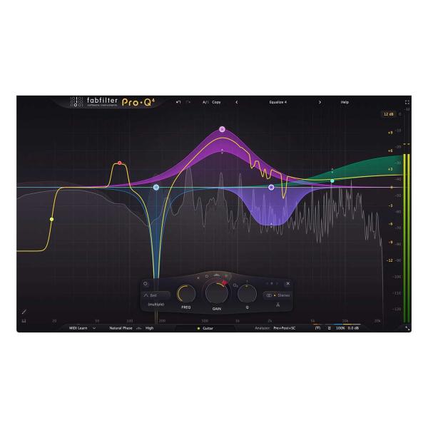 fabfilter ファブフィルター Pro-Q 4 エフェクトプラグイン メール納品 代引き不可