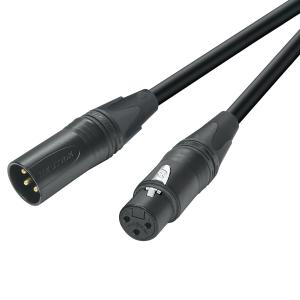 キャノンケーブル 3ピン 延長ケーブル 50mノイトリック 業務用 黒色