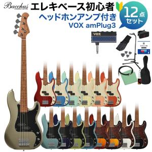 Bacchus バッカス BPB-1DX RSM/M ベース初心者12点セット ヘッドホンアンプ付 エレキベース ユニバースシリーズ｜島村楽器Yahoo!店