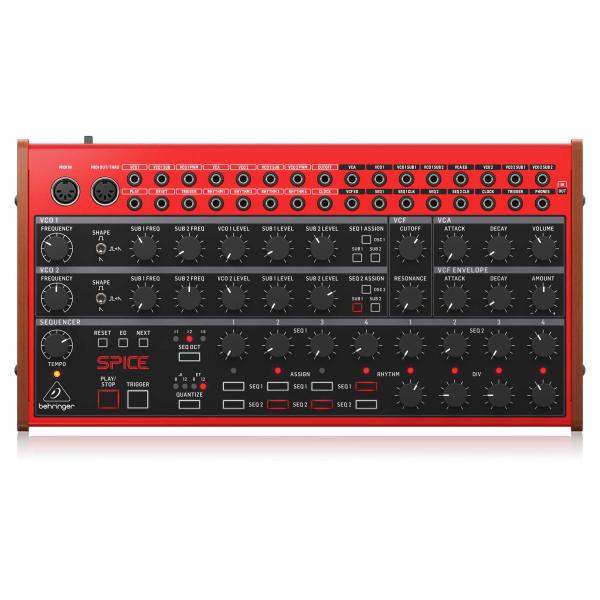 BEHRINGER ベリンガー SPICE アナログセミモジュラー ポリリズムシンセサイザー