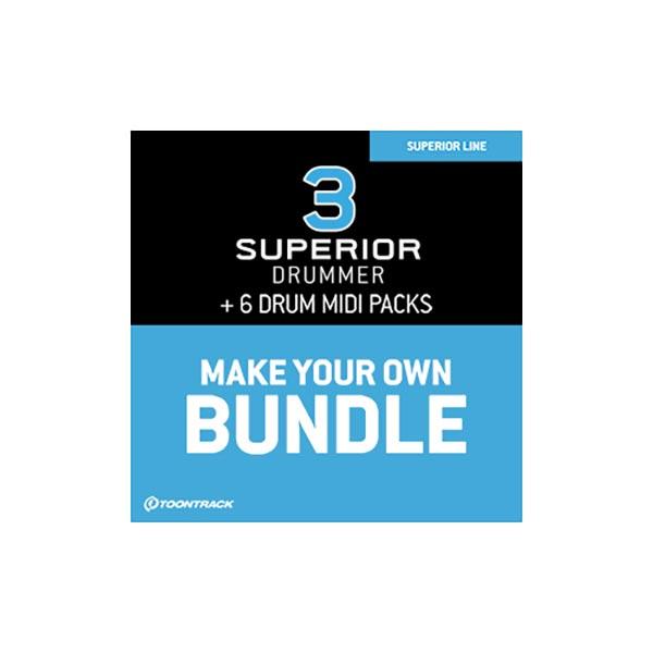 TOONTRACK トゥーントラック SUPERIOR DRUMMER 3 MIDI EDITION...