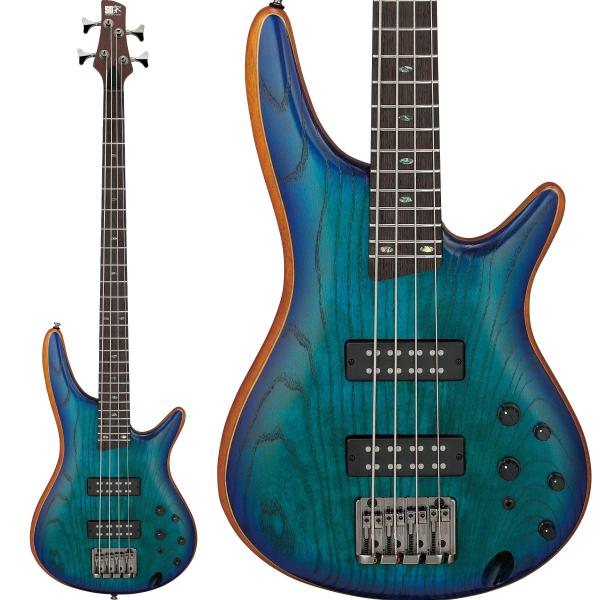 Ibanez アイバニーズ SR4AH SPL エレキベース アクティブ／パッシブ切替 24フレット...