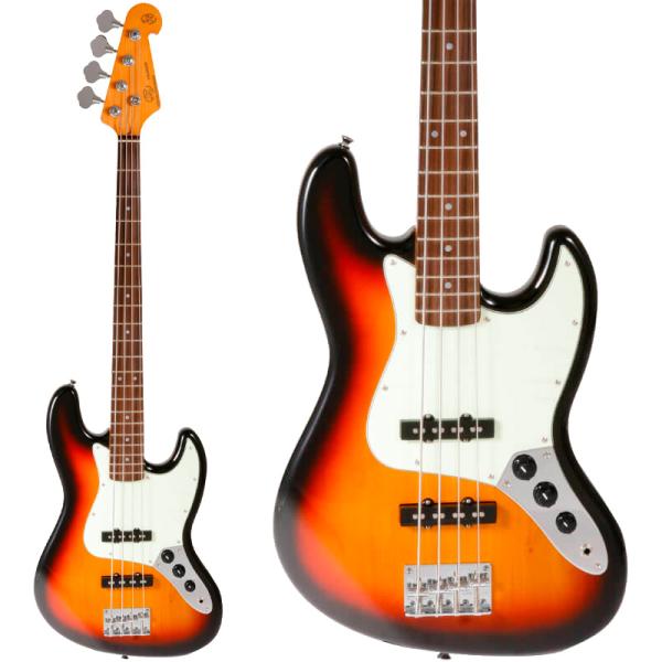 SX エスエックス SJB62PRO/3TS エレキベース ジャズベースタイプ USAアルダーボディ