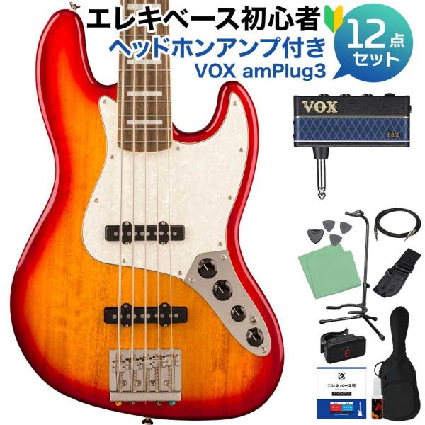 Fender フェンダー Classic Vibe Active '70s JB V SSB 5弦ベ...