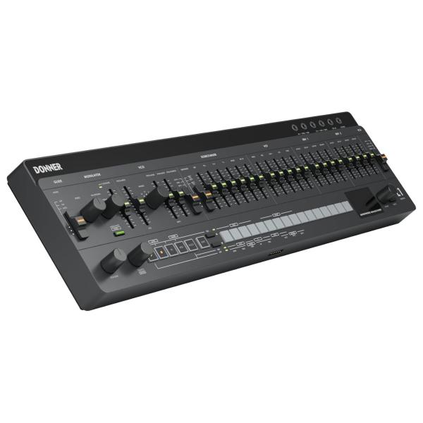 Donner ドナー L1 シンセサイザー 64ステップ・シーケンサー搭載 アナログ ベース シーケ...