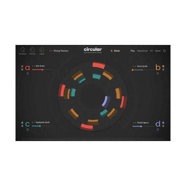 Native Instruments (NI) ネイティブインストゥルメンツ Circular メー...