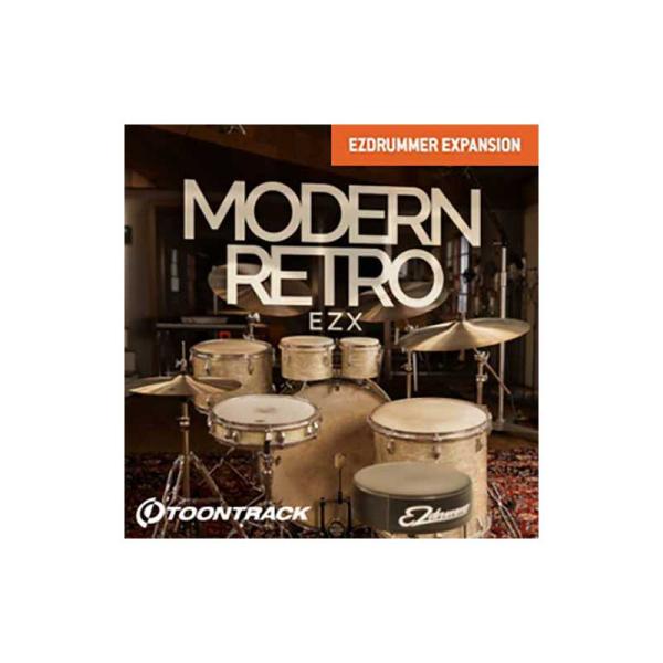 TOONTRACK トゥーントラック EZX - MODERN RETRO ソフト音源 EZX拡張音...