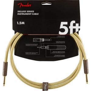 Fender フェンダー Deluxe Tweed Cable 5ft シールド 約1.5m ストレート-ストレート ツイード｜島村楽器Yahoo!店