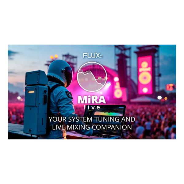 Flux:: フラックス MiRA Live オーディオアナライザソフトウェア