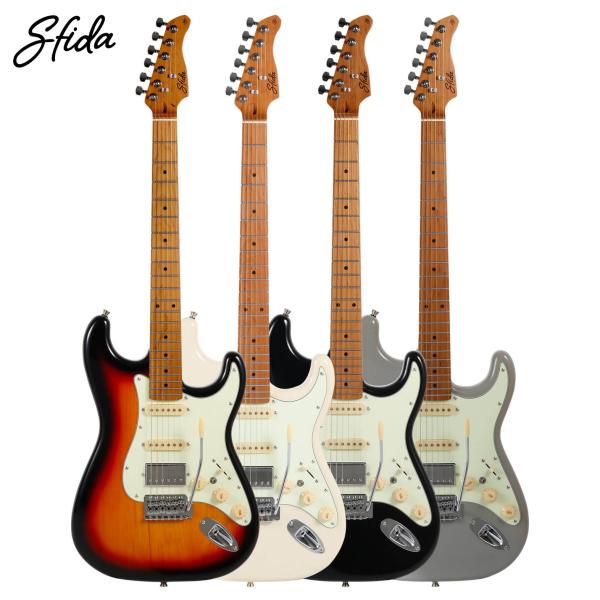 Sfida スフィーダ SST-450 エレキギター ローステッドメイプルネック ストラトキャスター...