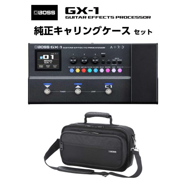 初回分完売 次回以降入荷分予約受付中 BOSS ボス GX-1 純正キャリングケースセット マルチエ...