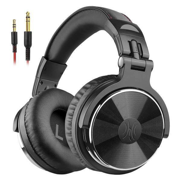 OneOdio ワンオーディオ Pro 10 Black モニターヘッドホン DJ用 楽器練習/ミキ...