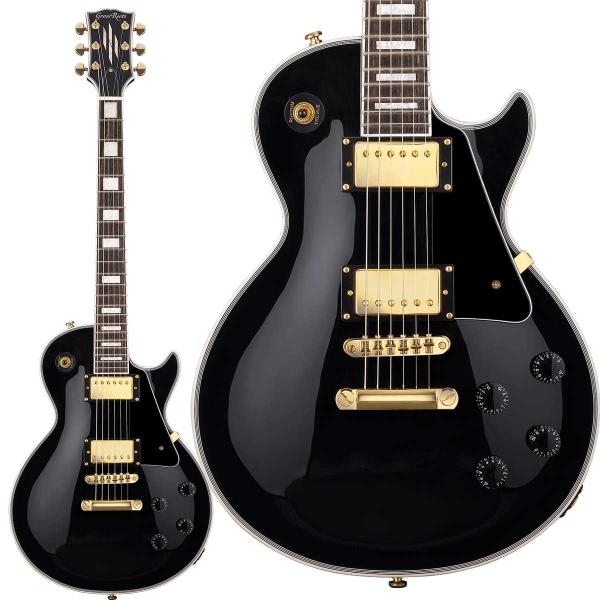 GrassRoots グラスルーツ G-LP-CTM Black (ブラック) エレキギター レスポ...