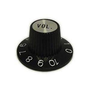 SCUD スカッド KS260V ブラック トップハットノブ ミリサイズ ボリューム