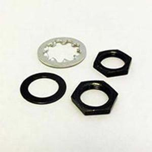 SCUD スカッド EXNUT-OJB ブラック ナットセット オープンジャック用 ミリサイズ