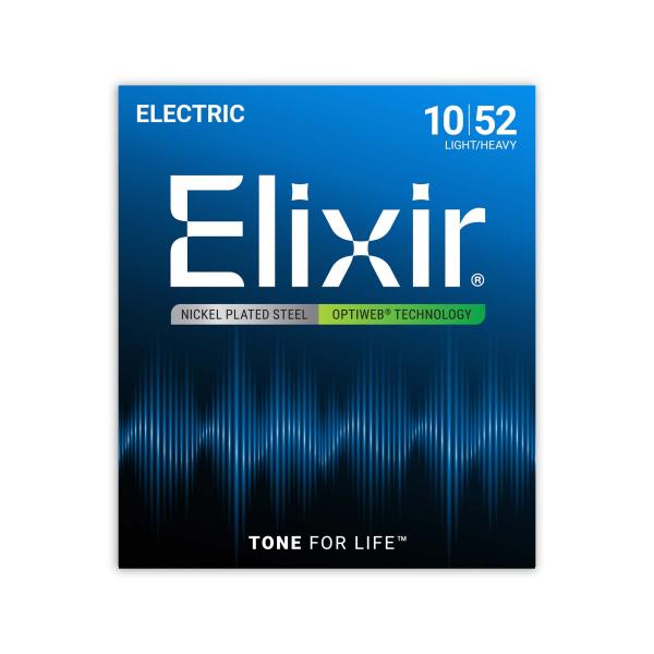 Elixir エリクサー OPTIWEB 10-52 ライトヘビー #19077 エレキギター弦