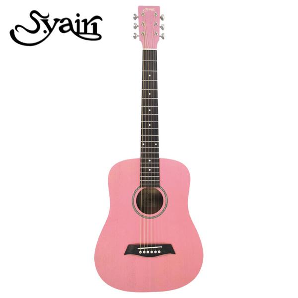 S.Yairi Sヤイリ YM-02/PK (Pink) ミニギター アコースティックギター ピンク...