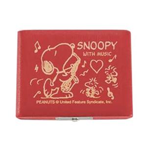 SNOOPY スヌーピー SAS05R 赤 リードケース アルトサックス 5枚収納可｜shimamura