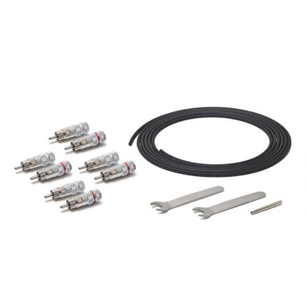 NEO OYAIDE ネオ オヤイデ R8+ ソルダーレスケーブルキット  RCAプラグ8個/ケーブ...