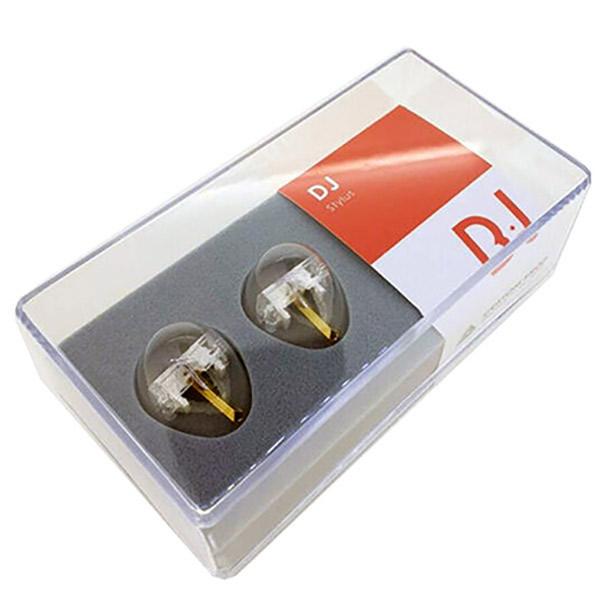 JICO ジコー N44-7 DJ IMP NUDE 無垢丸針 SHURE シュア レコード針 2個...