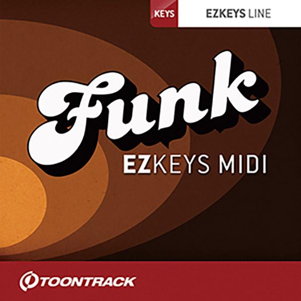 特価 2026/03/31迄 TOONTRACK トゥーントラック KEYS MIDI - FUNK...