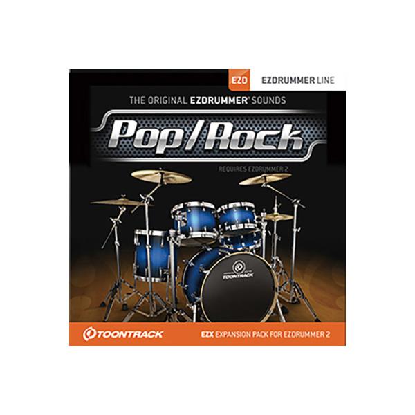 TOONTRACK トゥーントラック EZX - POP/ROCK EZX拡張 ドラム音源  メール...