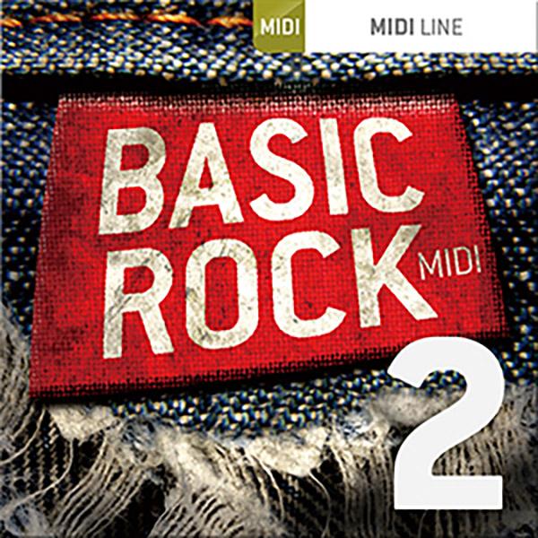 TOONTRACK トゥーントラック DRUM MIDI - BASIC ROCK 2 [メール納品...