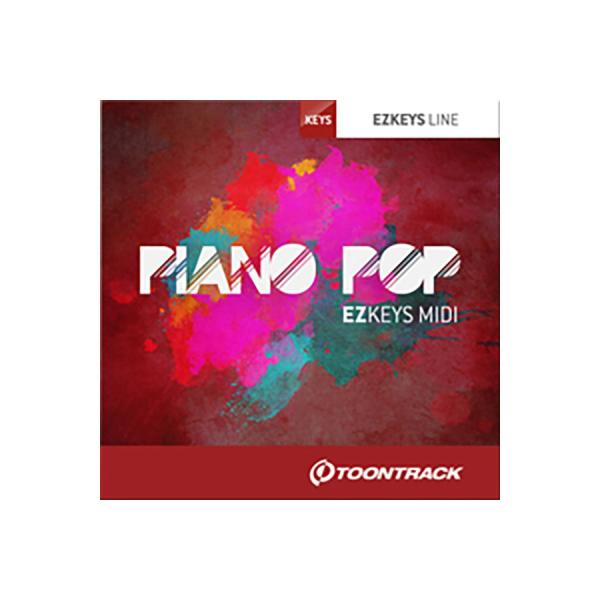 TOONTRACK トゥーントラック KEYS MIDI - PIANO POP  EZ KEYS用...