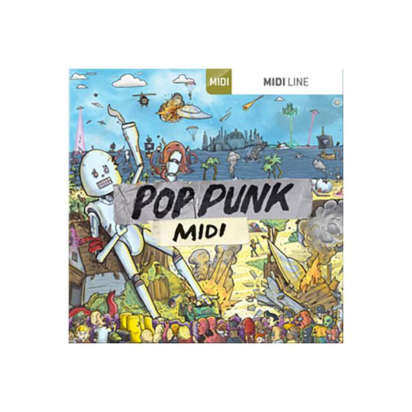 TOONTRACK トゥーントラック DRUM MIDI - POP PUNK ドラムMIDIパック...