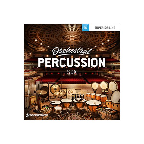 TOONTRACK トゥーントラック SDX - ORCHESTRAL PERCUSSION SDX...