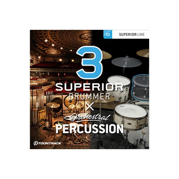 TOONTRACK トゥーントラック SUPERIOR DRUMMER 3 ORCHESTRAL E...