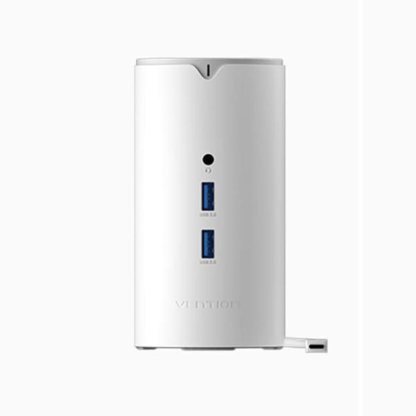 VENTION ベンション TPH 12-in-1 USB-C タワードッキングステーション Whi...