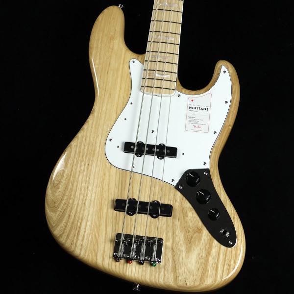 Fender Made In Japan Heritage 70s Jazz Bass natura...