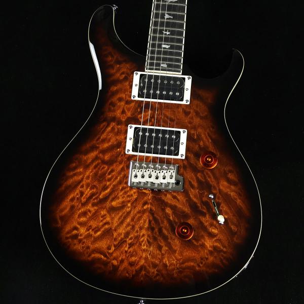 PRS SE Custom24 Quilt Black Gold Burst ポールリードスミス S...