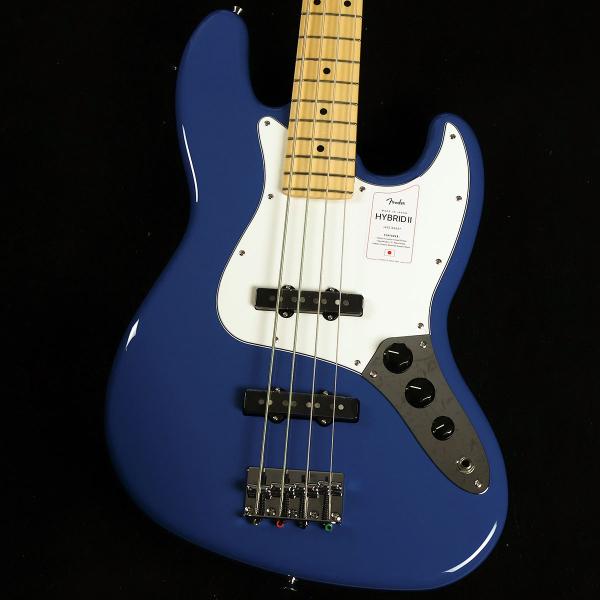 Fender Made In Japan Hybrid II Jazz Bass Forest Bl...