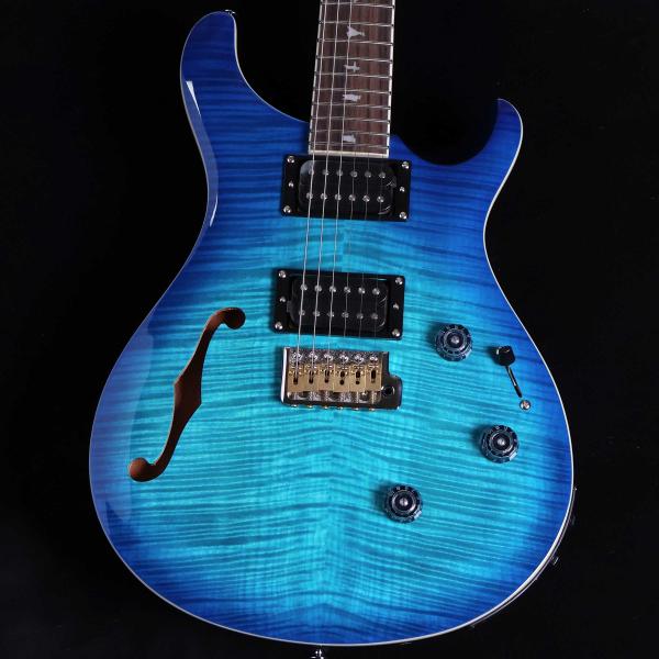 PRS SE Custom24 Semi-Hollow Piezo Lake Blue ポールリード...