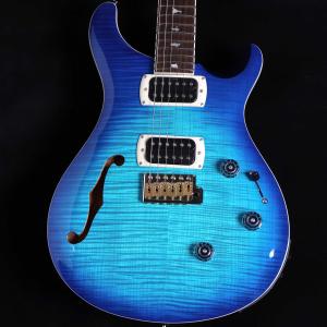 PRS SE Custom24 Semi-Hollow Piezo Lake Blue ポールリードスミス SEカスタム24 セミホロウ ピエゾ 青 未展示品