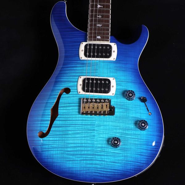 PRS SE Custom24 Semi-Hollow Piezo Lake Blue ポールリード...