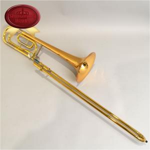 YAMAHA テナートロンボーン YSL455G マウスピース付 吹奏楽 YAMAHA ヤマハ YSL-455G テナー トロンボーン ゴールドブラス